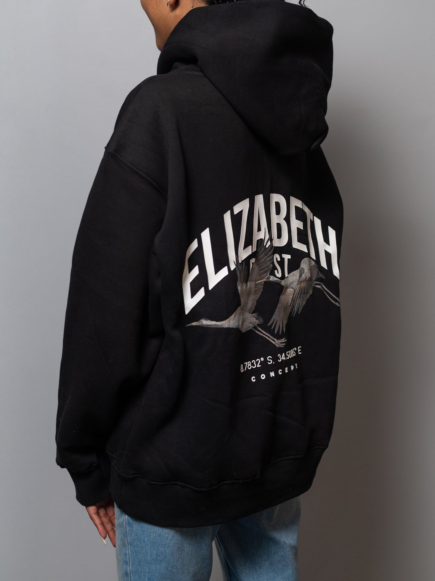 ELIZABETH DUST - WINGS OF TRANQUILITY HOODIE