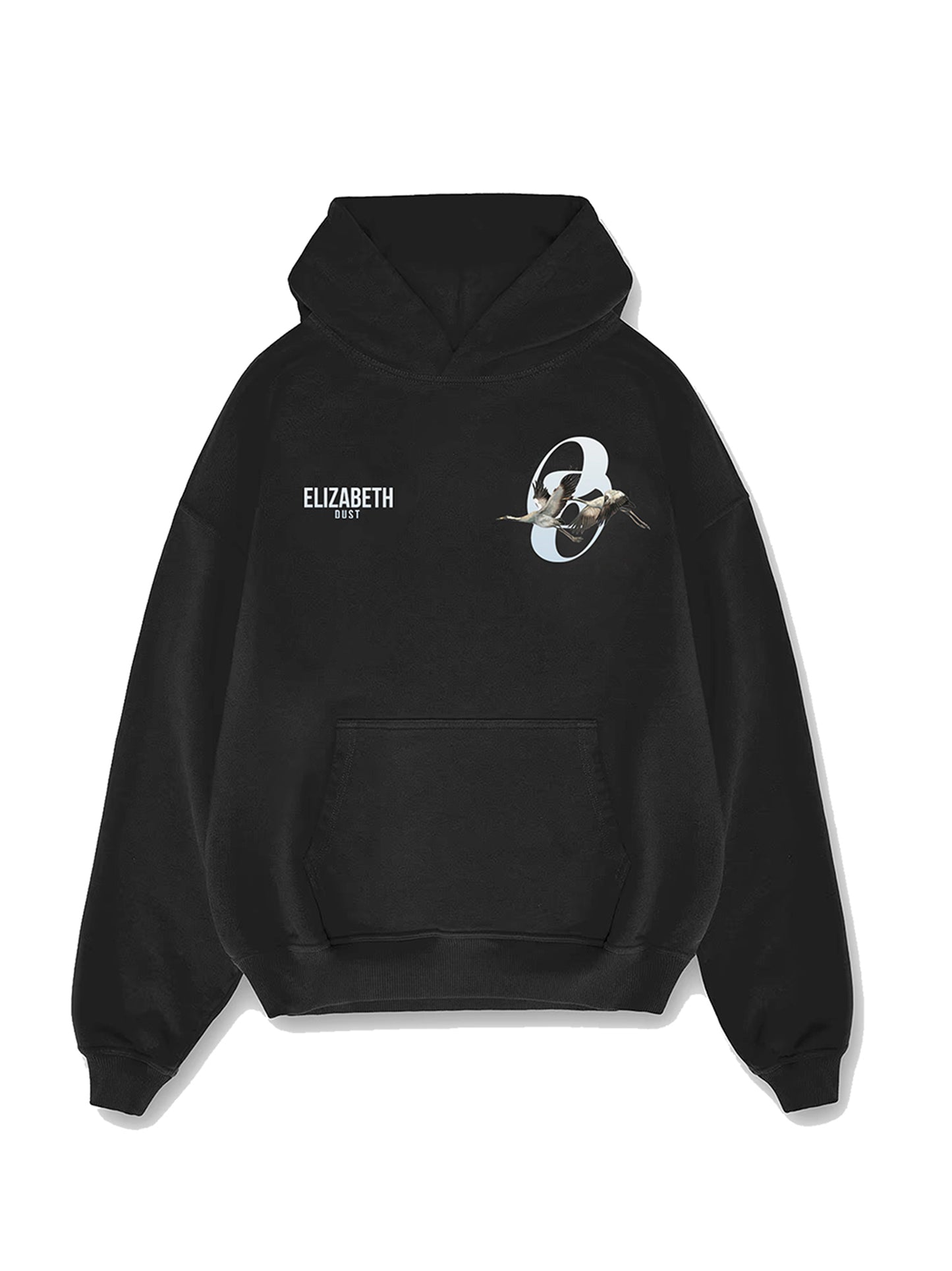 ELIZABETH DUST - WINGS OF TRANQUILITY HOODIE