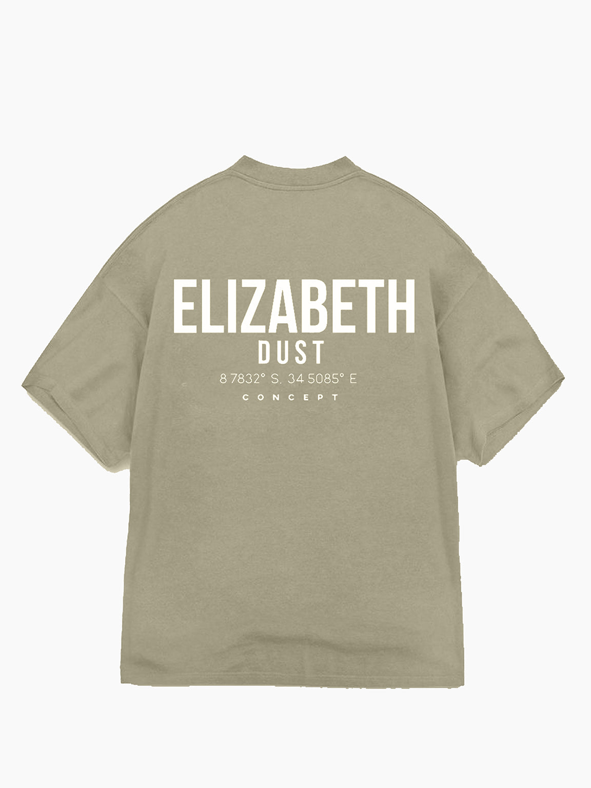 KHAKI  ELIZABETHDUST TEE