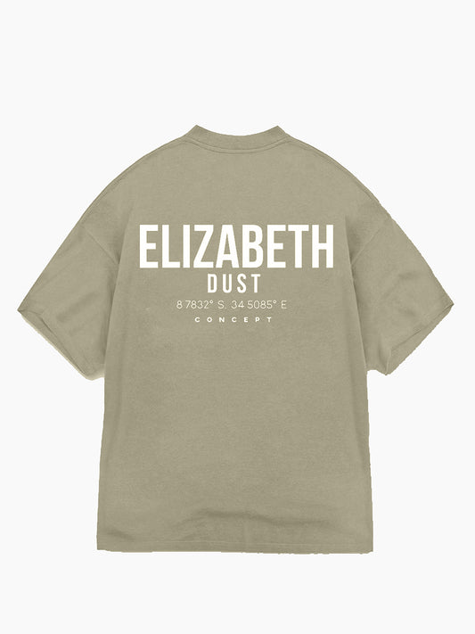 KHAKI  ELIZABETHDUST TEE